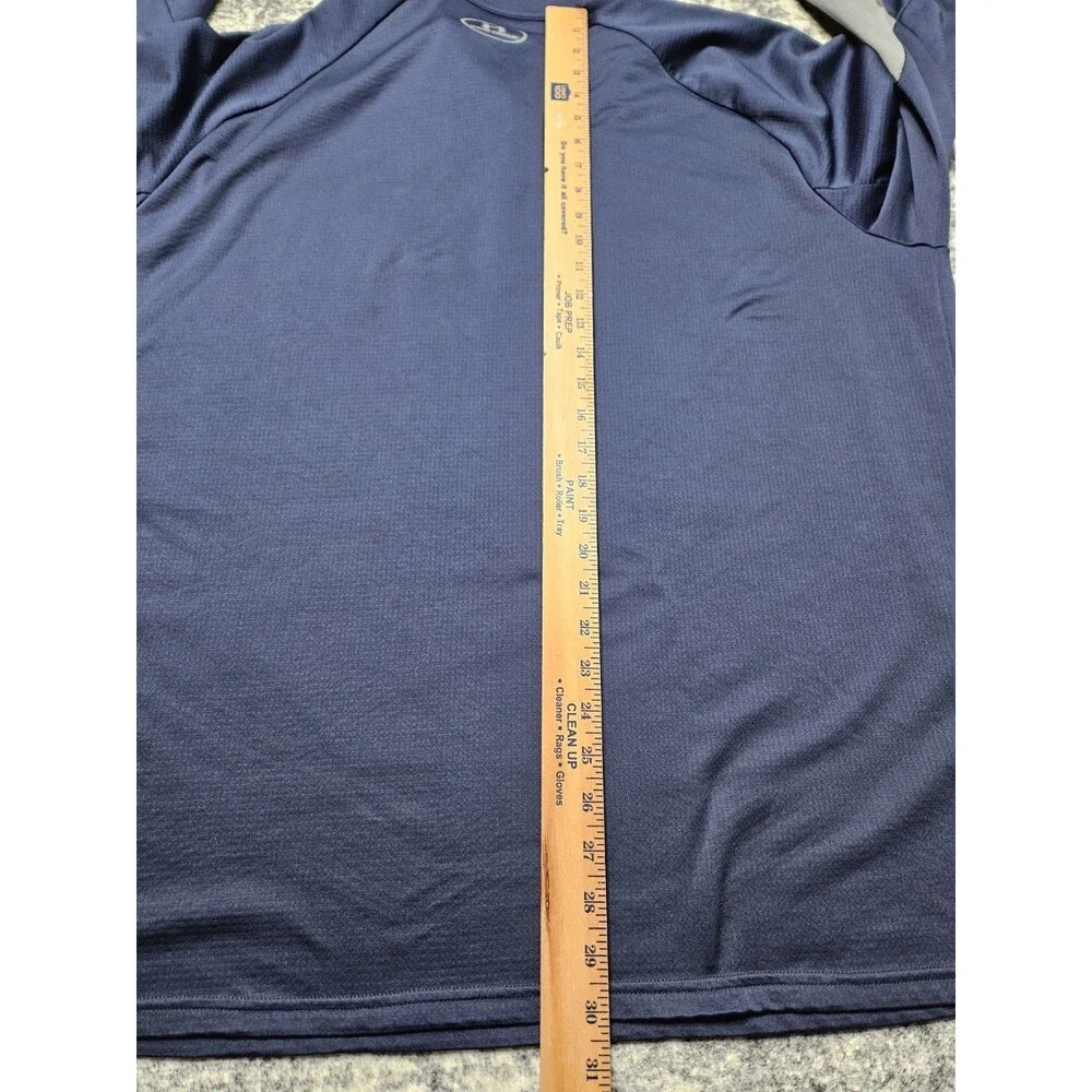 Butler University Bulldogs Under Armour Coldgear Blue Quarter Zip size 3XL XXXL